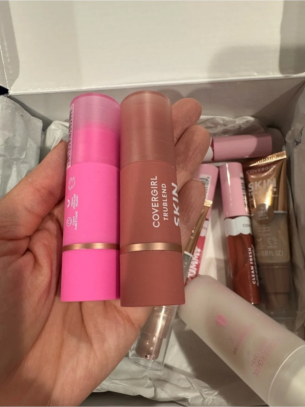 ALL NEW CoverGirl Lip & Skin Makeup bundle 12 items